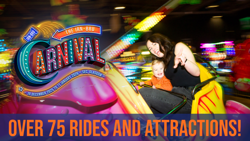 The Irn-Bru Carnival - over 75 rides and attractions